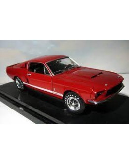 ERTL COLLECTIBLES 1/18 DIE CAST MODEL CAR 36421 - 1967 SHELBY GT-350 (RED) ER36421
