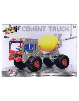 BMS BRANDS - CONSTRUCT IT 03573 CEMENT TRUCK - BMS03573