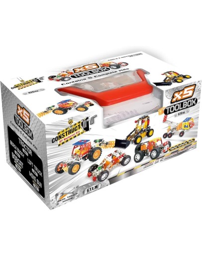 BMS BRANDS - CONSTRUCT IT 13916 TOOLBOX 5 IN 1 MULTI VEHICLE SET - BMS13916