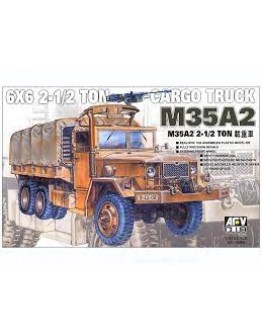 AFV 1/35 PLASTIC MILITARY MODEL KIT - 35004 - 6X6 2-1/2 TON CARGO TRUCK M35A2 AFV35004