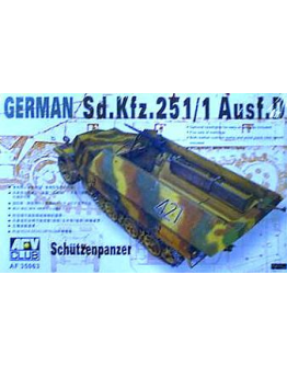 AFV 1/35 PLASTIC MILITARY MODEL KIT - 35063 - GERMAN SD.KFZ.251/1 AUSF.D