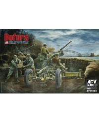 AFV 1/35 PLASTIC MILITARY MODEL KIT - 35163 - Bofors 40mm Automatic Gun M1