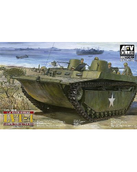 AFV CLUB 1/35 PLASTIC MILITARY MODEL KIT - 35198 - Late Type U.S. Water Buffalo LVT-4