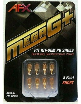 AFX SLOT CAR ACCESSORIES  - 22035 - MEGA G+ PIT KIT-OEM PU SHOES AFX22035