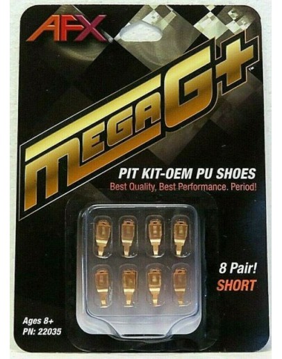 AFX SLOT CAR ACCESSORIES  - 22035 - MEGA G+ PIT KIT-OEM PU SHOES AFX22035