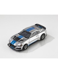 AFX 1/87 SCALE SLOT CAR  - 22099 - 2022 MUSTANG GT500KR - SILVER/BLUE