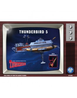 ADVENTURES IN PLASTIC MISC SCALE MODEL KIT - 10005 - Thunderbirds original TV Series Thunderbird 5 with Thunderbird 3