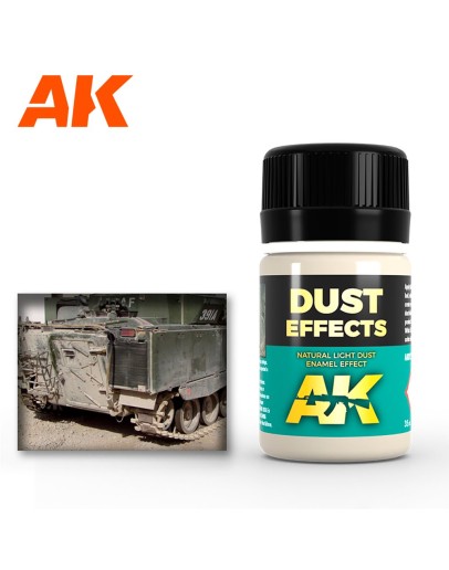 AK INTERACTIVE REAL COLOURS ENAMEL LACQUER - AK015 - DUST EFFECTS