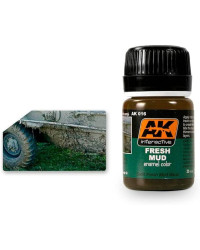 AK INTERACTIVE REAL COLOURS ENAMEL LACQUER - AK016 - FRESH MUD
