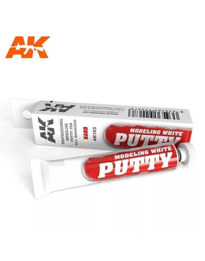 AK ACCESSORIES - AK103 - MODELLING PUTTY WHITE - HARD
