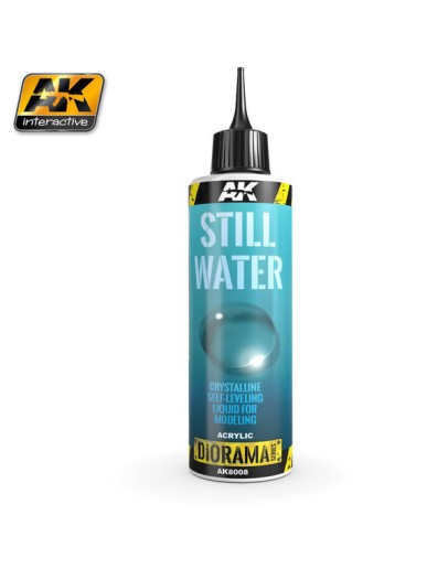 AK ACRYLIC LACQUER - AK8008 - STILL WATER