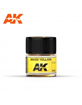 AK INTERACTIVE REAL COLOURS ACRYLIC LACQUER - RC008 - Maize Yellow