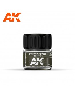 AK INTERACTIVE REAL COLOURS ACRYLIC LACQUER - RC027 - Forest Green (FS 34079)