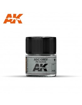 AK INTERACTIVE REAL COLOURS ACRYLIC LACQUER - RC221 - ADC Grey (FS 16473)
