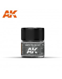 AK INTERACTIVE REAL COLOURS ACRYLIC LACQUER - RC243 - Grey (FS 36081)