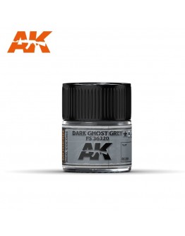AK INTERACTIVE REAL COLOURS ACRYLIC LACQUER - RC251 - Dark Ghost Grey (FS 36320)
