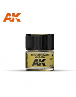 AK INTERACTIVE REAL COLOURS ACRYLIC LACQUER - RC263 - Zinc Chromate Yellow