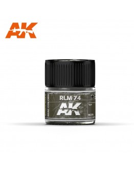 AK INTERACTIVE REAL COLOURS ACRYLIC LACQUER - RC278 - RLM 74