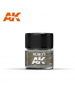 AK INTERACTIVE REAL COLOURS ACRYLIC LACQUER - RC279 - RLM 75