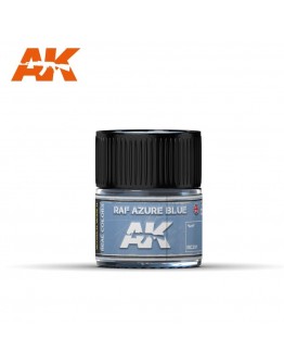 AK INTERACTIVE REAL COLOURS ACRYLIC LACQUER - RC291 - RAF Azure Blue