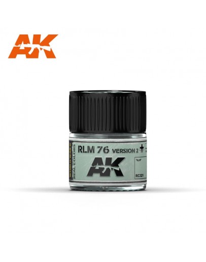 AK INTERACTIVE REAL COLOURS ACRYLIC LACQUER - RC321 - RLM 76 Version 2