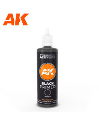AK 3GEN ACRYLIC - AK11242 - BLACK PRIMER (100ML)