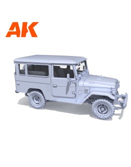 AK SCALE MODEL KITS - AK35001 1/35 SCALE FJ43 SUV WITH HARD TOP - AK35001
