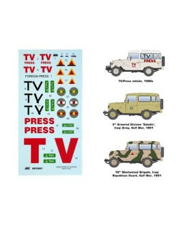 AK SCALE MODEL KITS - AK35001 1/35 SCALE FJ43 SUV WITH HARD TOP - AK35001