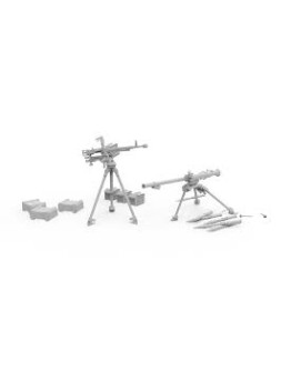 AK SCALE MODEL KITS - AK35005 1/35 SCALE INFANTRY SUPPORT WEAPONS - DShKM & SPG-9 - AK35005