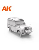 AK SCALE MODEL KITS - AK35013 1/35 SCALE LAND ROVER 88 SERIES IIA STATION WAGON - AK35013