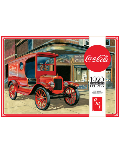 AMT 1/25 SCALE MODEL KIT - 1024 - 1923 Ford Model T Delivery (Coca Cola)