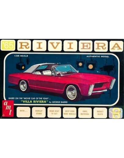 AMT 1/25 SCALE MODEL KIT - 1121 - Buick Rivera (George Barris)