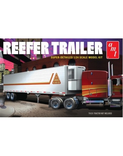 AMT 1/25 SCALE MODEL KIT - 1170 - REEFER SEMI TRAILER 