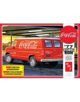 AMT 1/25 SCALE MODEL KIT - 1173 - 1977 FORD DELIVERY VAN (COCA COLA)