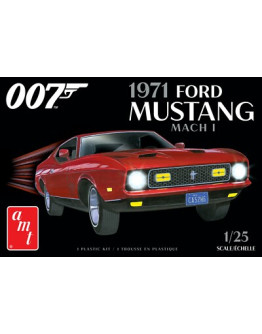 AMT 1/25 SCALE MODEL KIT - 1187 - 1971 "BOND" MUSTANG 429 MACH 1 AMT1187