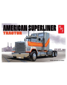 AMT 1/25 SCALE MODEL KIT - 1235 - American Superliner Tractor 