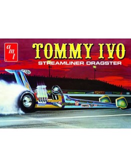 AMT 1/25 SCALE MODEL KIT - 1254 - Tommy Ivo Streamliner Dragster