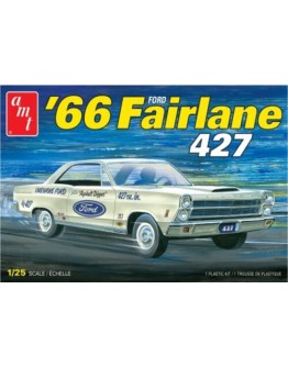 AMT 1/25 SCALE MODEL KIT - 1263 - 1966 FORD FAIRLANE 427 [LAKESHORE FORD RACING]