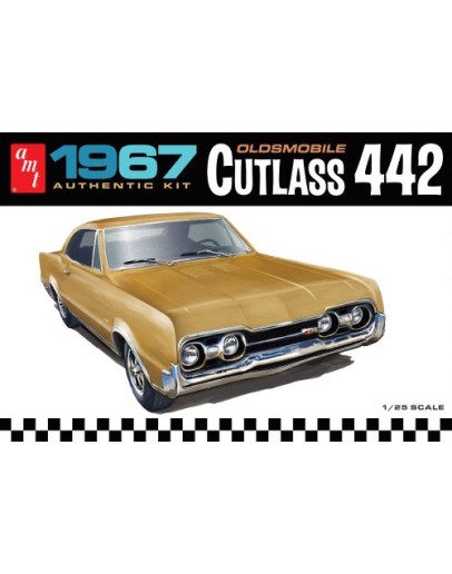 AMT 1/25 SCALE MODEL KIT - 1365 - 1967 Oldsmobile 442