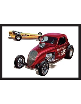 AMT 1/25 SCALE MODEL KIT - 1380 - Flat Double Dragster 