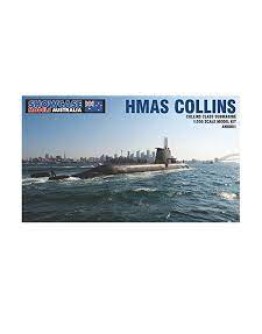 SHOWCASE MODELS 1/350 SCALE MODEL KIT 001 HMAS COLLINS ANN001