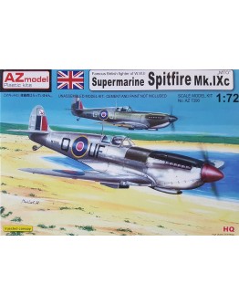 AZ MODELS 1/72 SCALE MODEL KIT - AZ 7390 - Supermarine Spitfire Mk.IXc