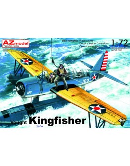 AZ MODELS 1/72 SCALE MODEL KIT - AZ 7636 - Vought Kingfisher