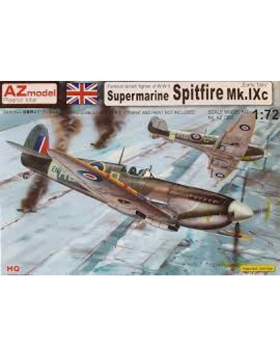 AZ MODELS 1/72 SCALE MODEL KIT - 7392 - SPITFIRE 9C AZ7392