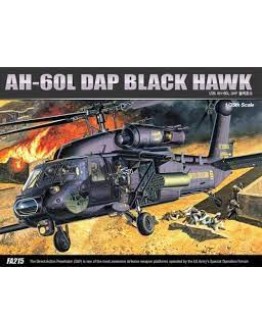 ACADEMY 1/35 SCALE PLASTIC MODEL AIRCRAFT KIT 12115 - MH60 BLACKHAWK HELICOPTER ACD12115