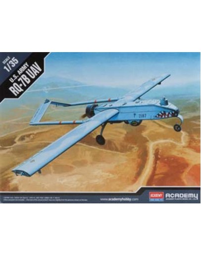 ACADEMY 1/35 SCALE PLASTIC MODEL MILITARY KIT - 12117 - RQ-7B UAV DRONE US AIRFORCE ACD12117