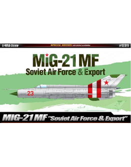 ACADEMY 1/48 SCALE PLASTIC MODEL AIRCRAFT KIT - 12311 - MiG-27 MF SOVIET AIR FORCE & EXPORT