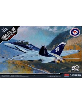 ACADEMY 1/72 SCALE PLASTIC MODEL AIRCRAFT KIT - 12422 - FA18 HORNET RAAF ACD12422