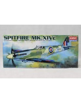 ACADEMY 1/72 SCALE PLASTIC MODEL AIRCRAFT KIT - 12484 - SPITFIRE MK14 ACD12484