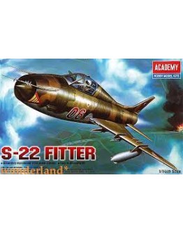ACADEMY 1/144 SCALE PLASTIC MODEL AIRCRAFT KIT 12612 SU-22 FITTER ACD12612